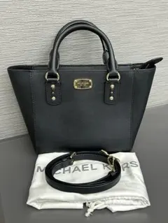 マイケルコース レザー 2way バッグ ショルダー ブラックのサムネイル