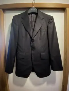 【美品】Paul Smith ビジネススーツ 黒 ストライプ