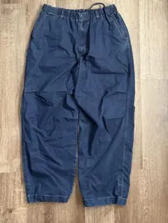 UNIQLO C ワイドパラシュートパンツ デニム　L