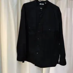 ■UNIQLO■黒いボタンアップシャツXXL