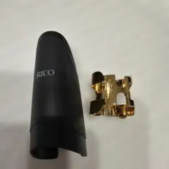 GP金メッキRICO Hリガチャー（現ダダリオ）B♭クラリネット用 キャップ