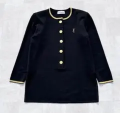 【美品】YSL カーディガン Yves Saint Laurent - 極美品 yves saint laurent クリスマスニット