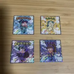 忍たま乱太郎マンチョコシール　4点セット