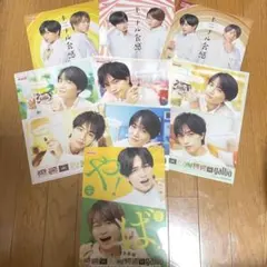 明治ガルボ クリアファイル　菊池風磨 中島健人 ふまけん