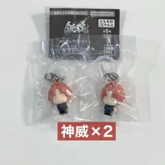 ガチャガチャ　新劇場版 銀魂 -吉原大炎上- めじるしアクセサリー　2点セット①