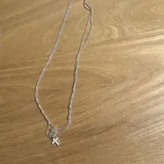 ゆ*ち様 美品 二連 ネックレス