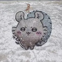 新品 未使用 ちいかわ ラインストーンキーホルダー2 モモンガ