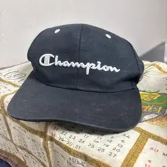 Champion ブラックキャップ フリーサイズ