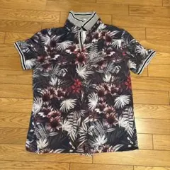 TED BAKER ポロシャツ ボタニカル柄 サイズ7 半袖のサムネイル