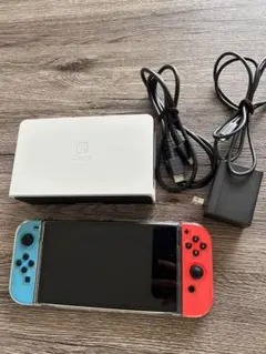 Nintendo Switch (有機ELモデル) ネオンブルー/レッド