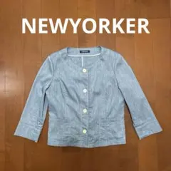 NEWYORKER ノーカラージャケットのサムネイル