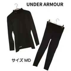 UNDER ARMOUR トレーニングウェア 上下セット ブラック MD
