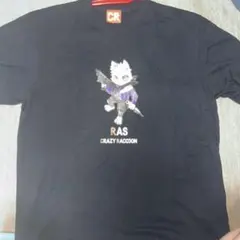 CRAZY RACCOON Tシャツ ブラックRas