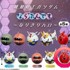 機動戦士ガンダム ならぶんです。 なりきりハロ ガチャ サザビー