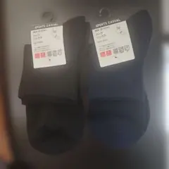 UNIQLO メンズ ハーフソックス 25-27cm 2足セットのサムネイル