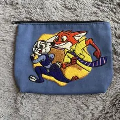 happyくじ　ズートピア　Ｃ賞　ポーチ