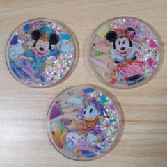 ディズニーランド35周年記念コースター ミッキー ミニー ドナルド