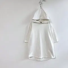 ナノユニバース フード付き パーカー 半袖 ナイロン コットン 洗える 春