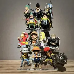 ※アクリル台座のみ　ワンピース ワーコレ　最悪の世代 フィギュア用台座