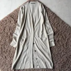 theory luxe セオリーリュクス ロングカーディガン アイボリー 38のサムネイル