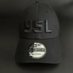 Saint Laurent ブラック キャップ SL ロゴ - メルカリ
