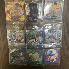 ジョジョの奇妙な冒険 シールウエハース STR ホワイトスネイク　その他10点