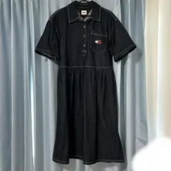 tommy jeans トミージーンズ　デニム　ワンピース　ジュエティ　ザラのサムネイル