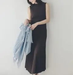 anuans セミマーメイドニットワンピース