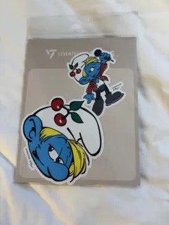 SEVENTEEN THE SMURFS コラボ ステッカー エスクプス