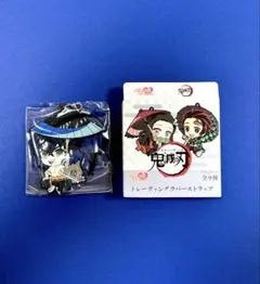 鬼滅の刃 ぺたん娘 和傘 ラバーストラップ 嘴平伊之助