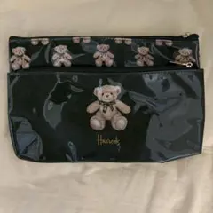 ハロッズ　Harrods クマ　ベア　ポーチのサムネイル