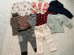 ベビー服 10点セット トップス、アウター、パンツ