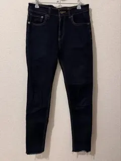 JEANASISスキニーデニム Mサイズ ダークブルー