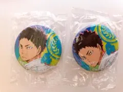 ハイキュー 缶バッジ 岩泉一 2個セット