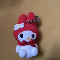 当時物　1998年マイメロディ ぬいぐるみ キーホルダー