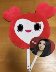 TWICE LOVELYSうちわケース・CHAEYOUNGうちわセット