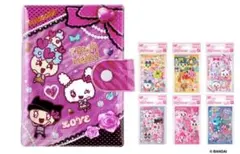 たまもりしーる帳ビビッドver.＆たまもりしーるリフィル6枚セット　たまごっち