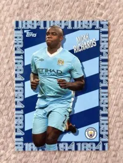 ミカ・リチャーズ マンチェスターシティ チームセット topps