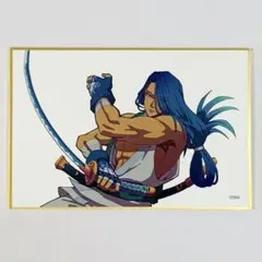 サムライスピリッツ 風間蒼月 プロローグ絵ミニ色紙 令サム SNKネオジオ 屏風のサムネイル