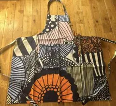 【新品未使用】marimekko エプロンのサムネイル