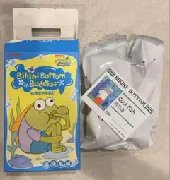 スポンジボブ　ビキニボトムバディーズ　Cool Fish ぬいぐるみ