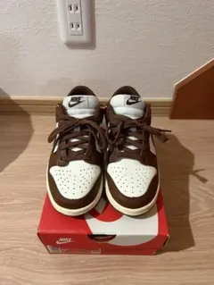 NIKE DUNK LOW ブラウン ホワイト スニーカー