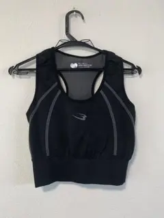 スポーツブラ　ブラック