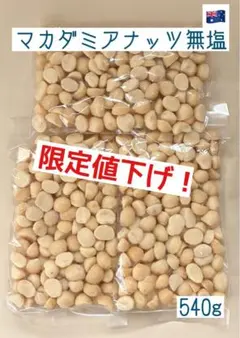 ☆ マカダミアナッツ 無塩 540g ★のサムネイル
