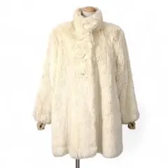 希少 Chloé ベージュ ファーコート 毛皮　サイズM程度 希少 Chloé ベージュ ファーコート 毛皮 サイズM程度