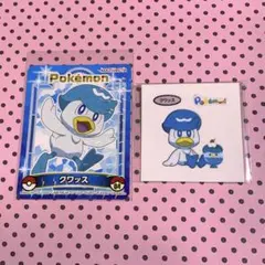 ポケモン デコキャラシール 第203弾 丸美屋 キラキラシール クワッス セット