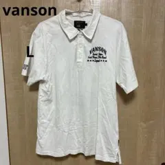 VANSON　スカル　ポロシャツ　Lサイズのサムネイル
