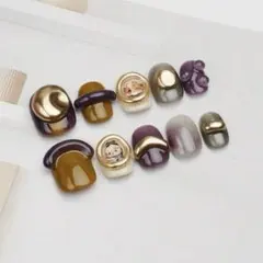 ネイルチップ・粘着シールセット