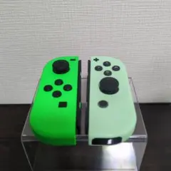 【美品・純正品】Joy-Con ジョイコン グリーン・ライトグリーン　左右セット