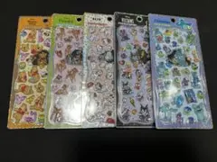 正規品 ディズニー プチドロップステッカー 5枚セット